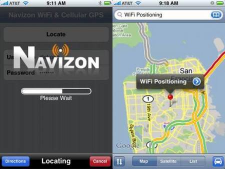GPS en el iPhone 1