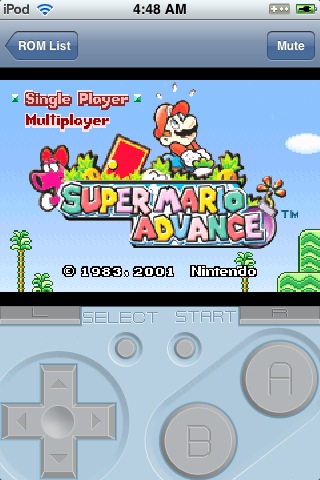 Mario en el iPod